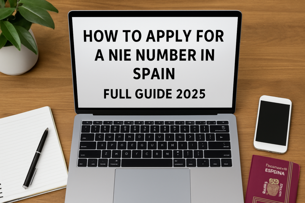 How to Apply for NIE Number in Spain Full 2025 Guide