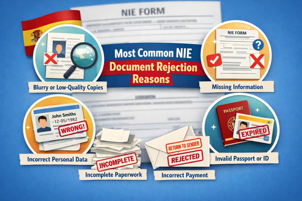 Most Common NIE Document Rejection Reasons