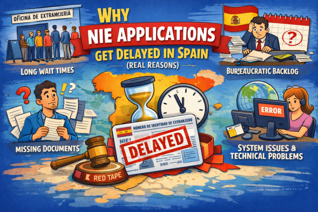 Why NIE Applications Get Delayed in Spain (Real Reasons)